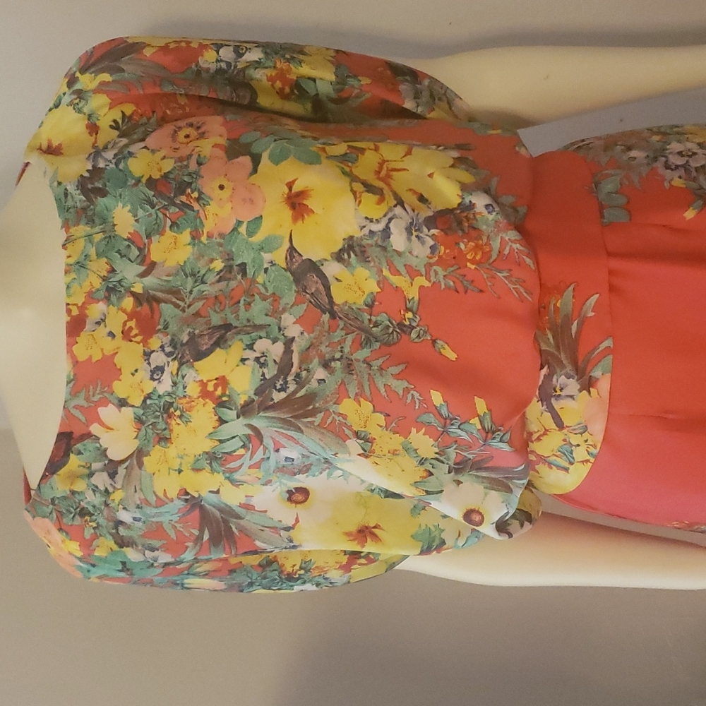 Floral Bisou Dress - size 4